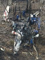 2 killed when small plane crashes in Ibaraki Pref.